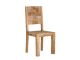 Holz-Stuhl 45 x 45 x 100 cm antik hellbraun 107353