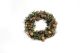 RUSCUS WREATH WITH PLANE BALL  30 CM GOLD 119515