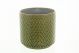 Keramik-Topf Dunedin 12 x 12 x 10,5 cm grün 116003