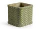 Zement-Topf Evora 15x15x15 cm quadr dusty grün 121943