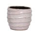 Keramiktopf Nashville  13x13x11,5 cm weiß/pink 123367