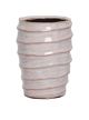 Keramiktopf Nashville  12,5x12,5x21 cm weiß/pink 123371