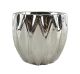 Keramiktopf Dallas  13,5 x 13,5 x 12,5 cm silber 125218