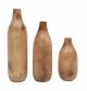 Holz-Vase 25 x 11 x 11 cm 126703