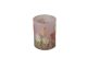 Glas-Gefäss 7,3 x 8 cm dunkel pink 132767