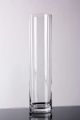 Glas Vase zylindr.klar 12/6/1 D 6 H 25 cm 062317