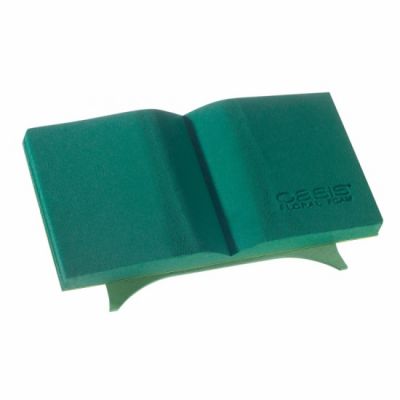 Oasis Bioline Buch offen Mini 40x20x4,5cm Holzboden 042290