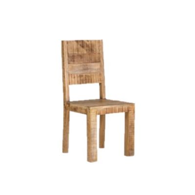 Holz-Stuhl 45 x 45 x 100 cm antik hellbraun 107353