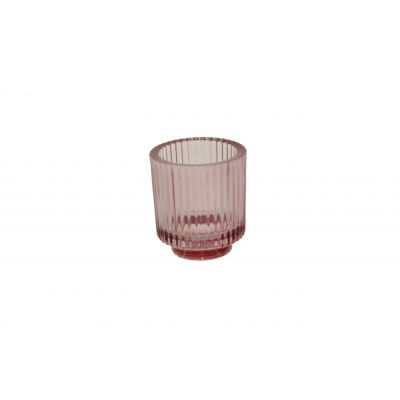 Glas-Votive 7,5 x 8,5 cm pink 115796