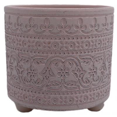 Keramik-Topf Murcia 16,2 x 16,2 x 15,3 cm pink 2ass 119720