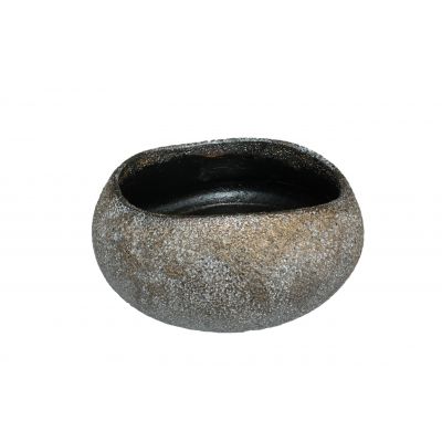 Keramik Schale Linz 22x10,5cm, bronze 121134