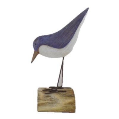 Holz-Seevogel auf Ständer 16,5 x 9,5 x 6 cm 121750