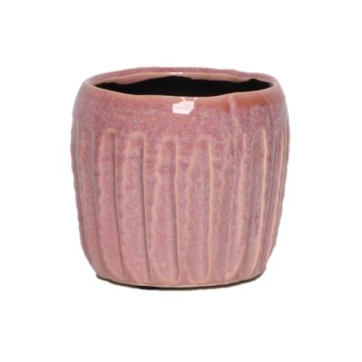 Keramiktopf San Francisco  8,5 x 8,5 x 7,5 cm pink 123350