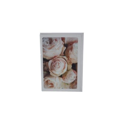Blanco Karte (6) Cosy pastel pink roses 125221
