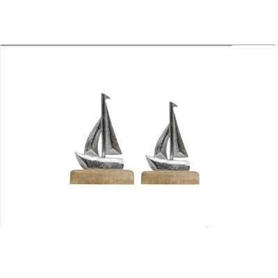 Metall-Boot auf Stand 15 x 10 x 5 cm 125656
