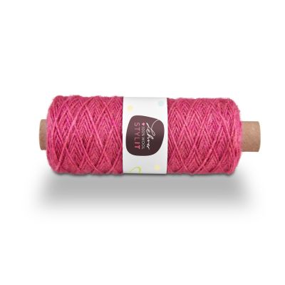 Fringe Wolle auf Papphülse 100m, pink RS33 128163
