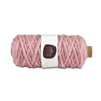 Makramee Wolle 50m, rosa RS14 128167