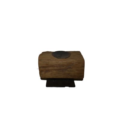 Holz-Kerzenhalter 1x 20 x 10 x 16 cm 130255