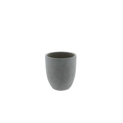 Zement-Vase Loures 14 x 14 x 18 cm sfweiss 133407