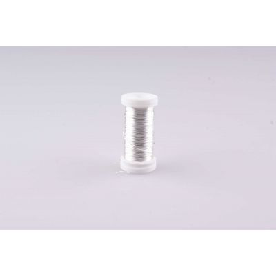 Deko-Draht Silber 0,40 mm (100 Gr) 025795